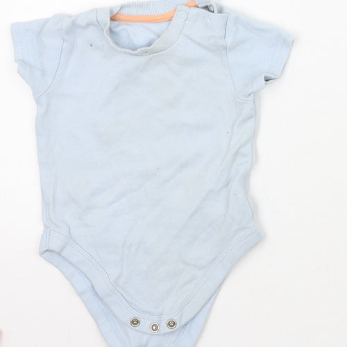 Nutmeg Boys Blue   Babygrow One-Piece Size 3-6 Months