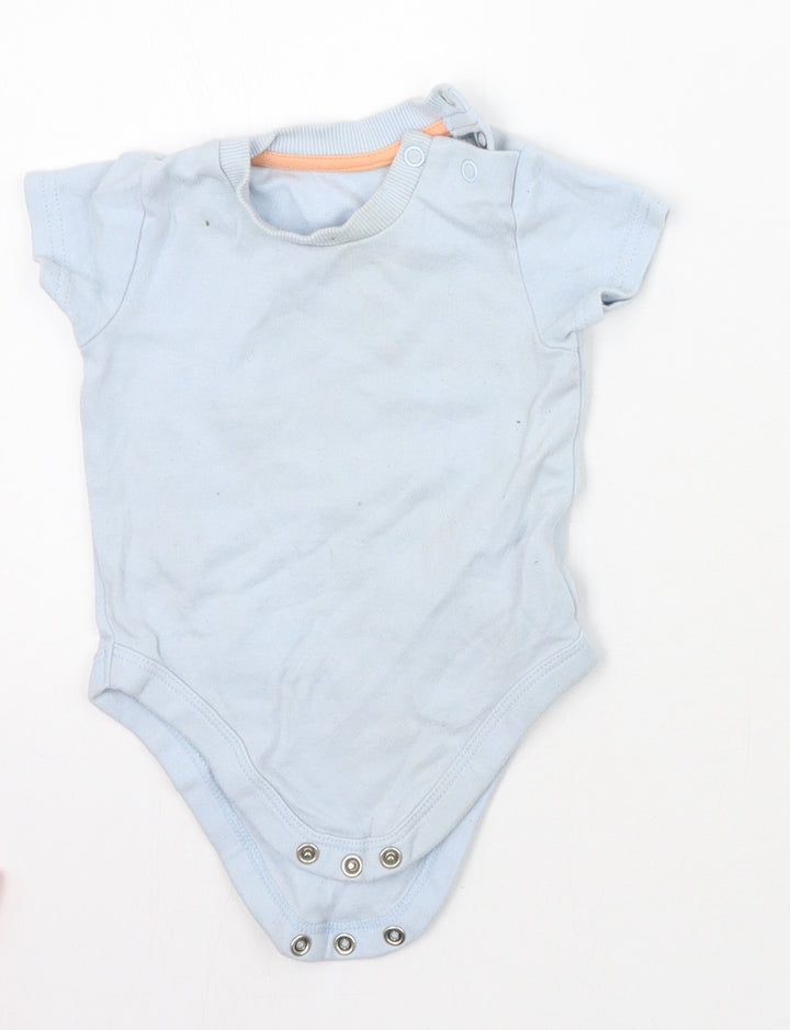 Nutmeg Boys Blue Babygrow One-Piece Size 3-6 Months