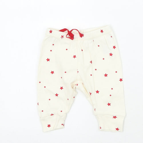 Gap Baby Ivory Geometric  Sweatpants Trousers Size 0-3 Months