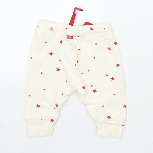 Gap Baby Ivory Geometric  Sweatpants Trousers Size 0-3 Months