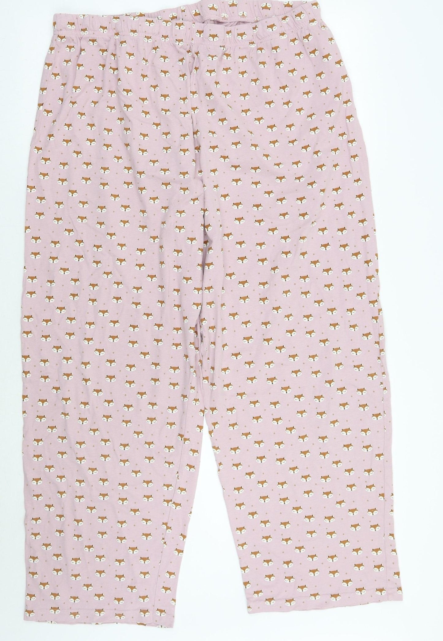 Nutmeg Womens Pink Animal Print   Pyjama Pants Size 20