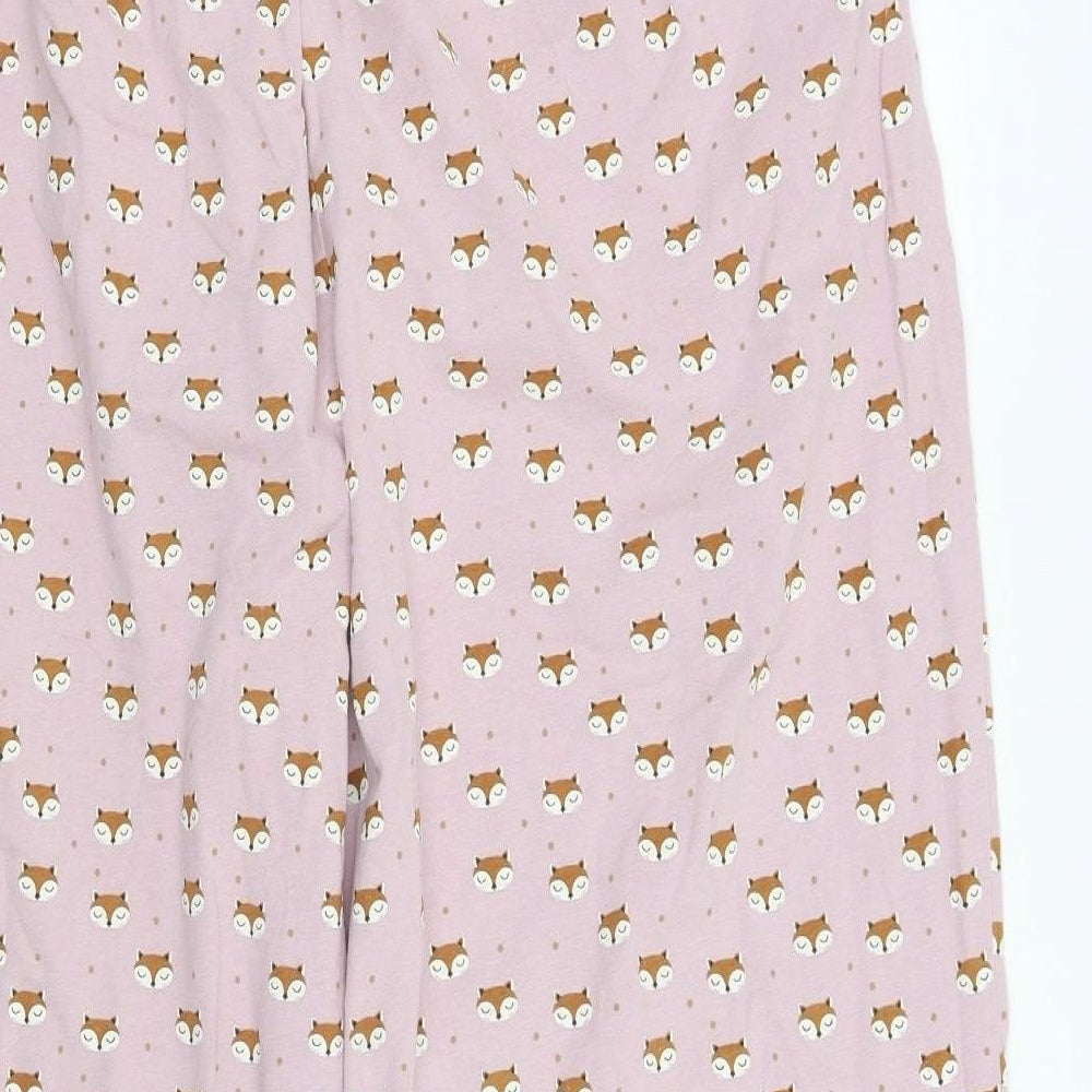 Nutmeg Womens Pink Animal Print   Pyjama Pants Size 20