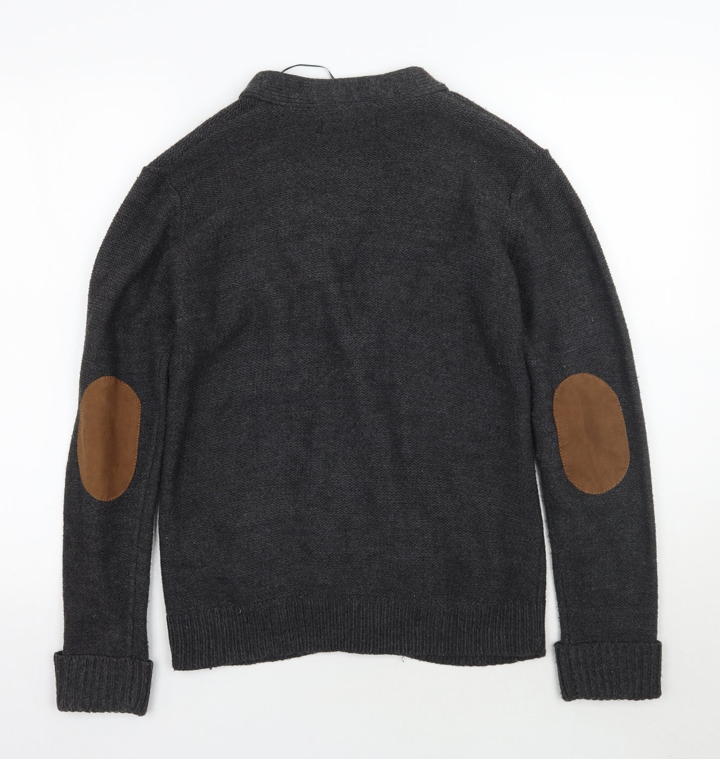 Sao Paulo Womens Grey   Cardigan Jumper Size M