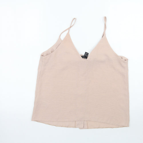 Newlook Womens Pink   Basic Tank Size 10