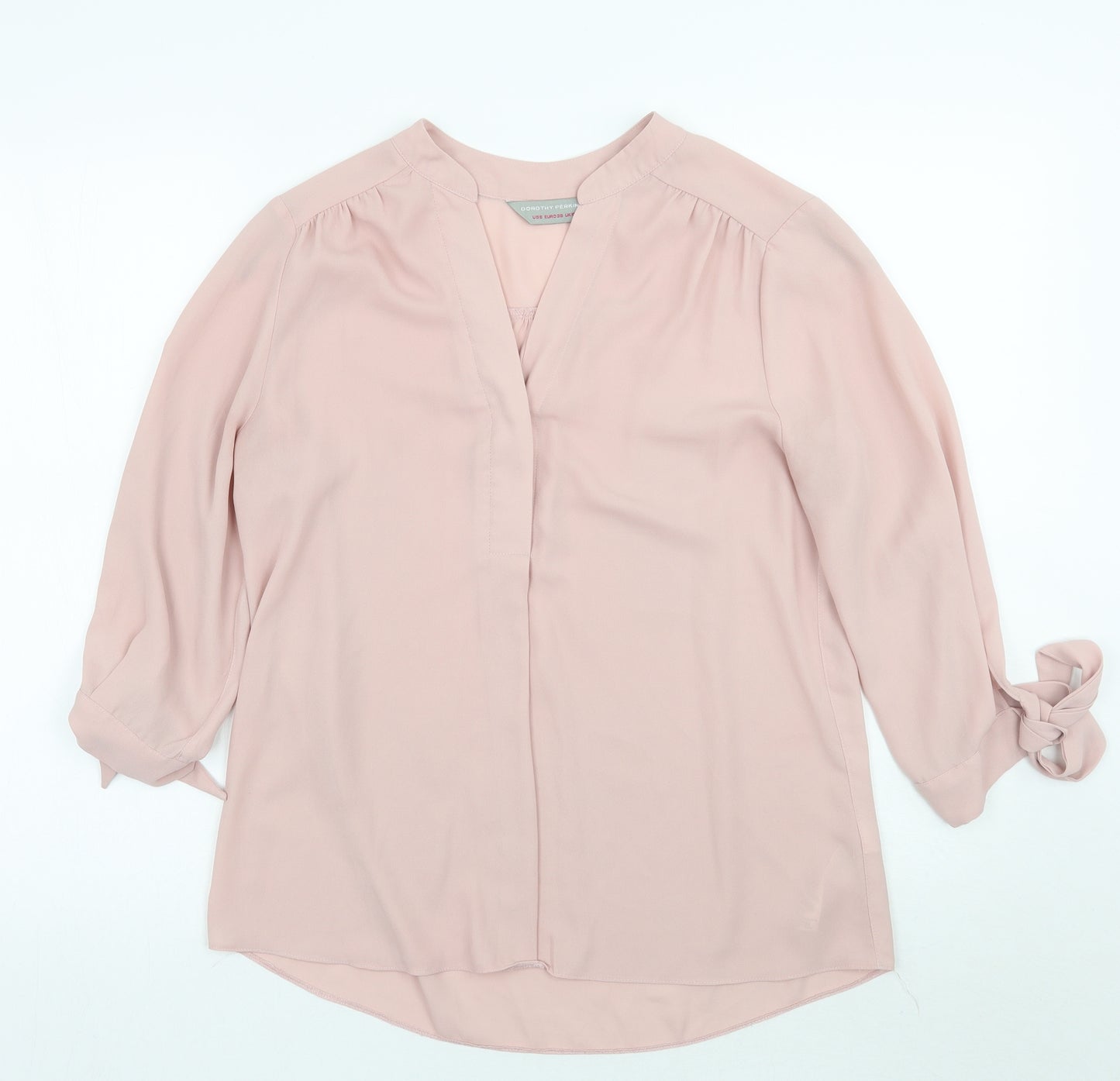 Dorothy Perkins Womens Pink   Basic Blouse Size 10