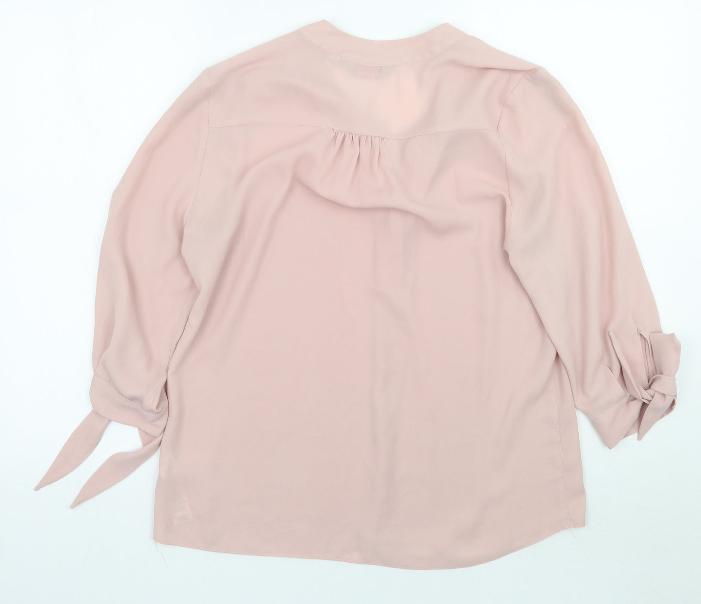 Dorothy Perkins Womens Pink   Basic Blouse Size 10