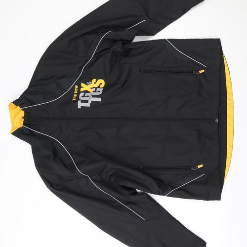 MAN Mens Black   Jacket  Size L