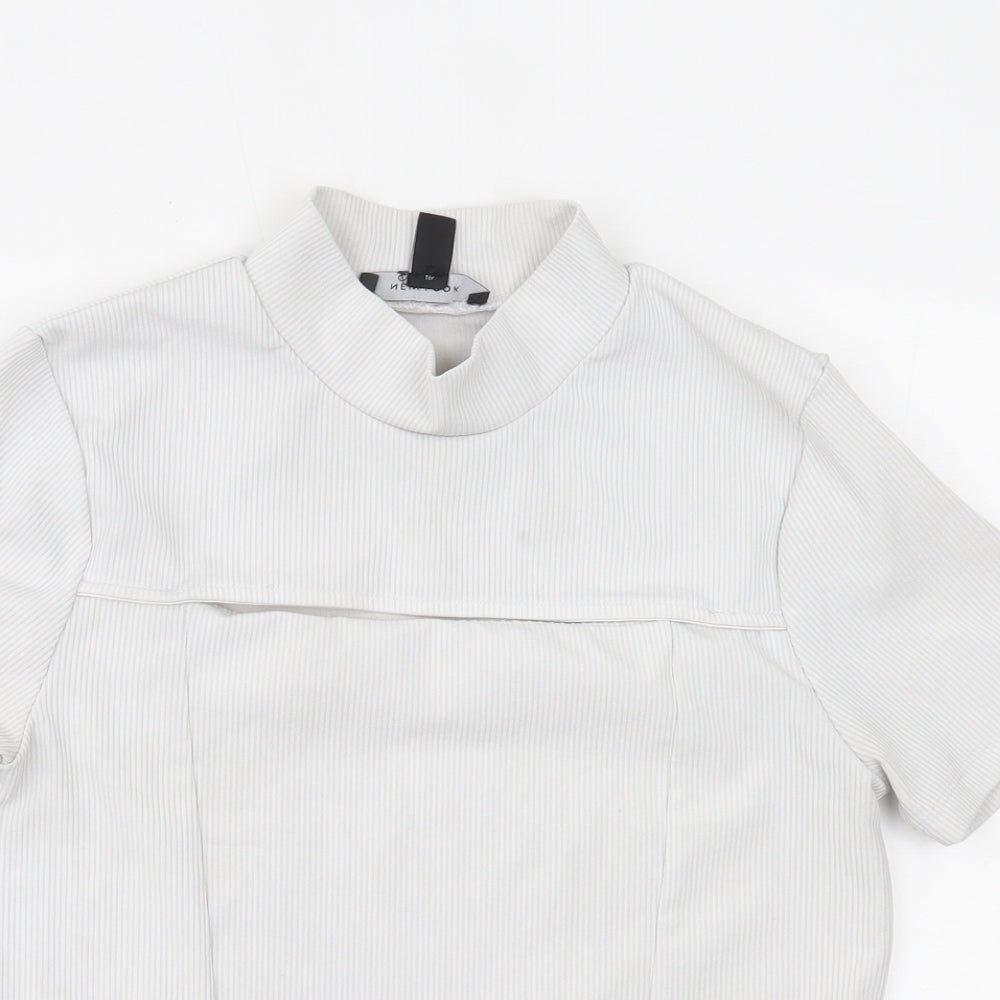 New Look Womens White   Basic Blouse Size 12