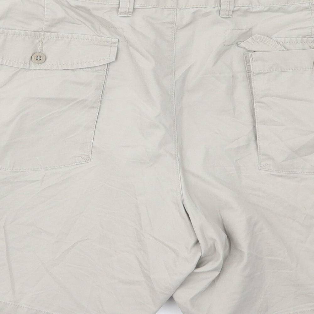 Blue Harbour Mens Beige   Cargo Shorts Size 40