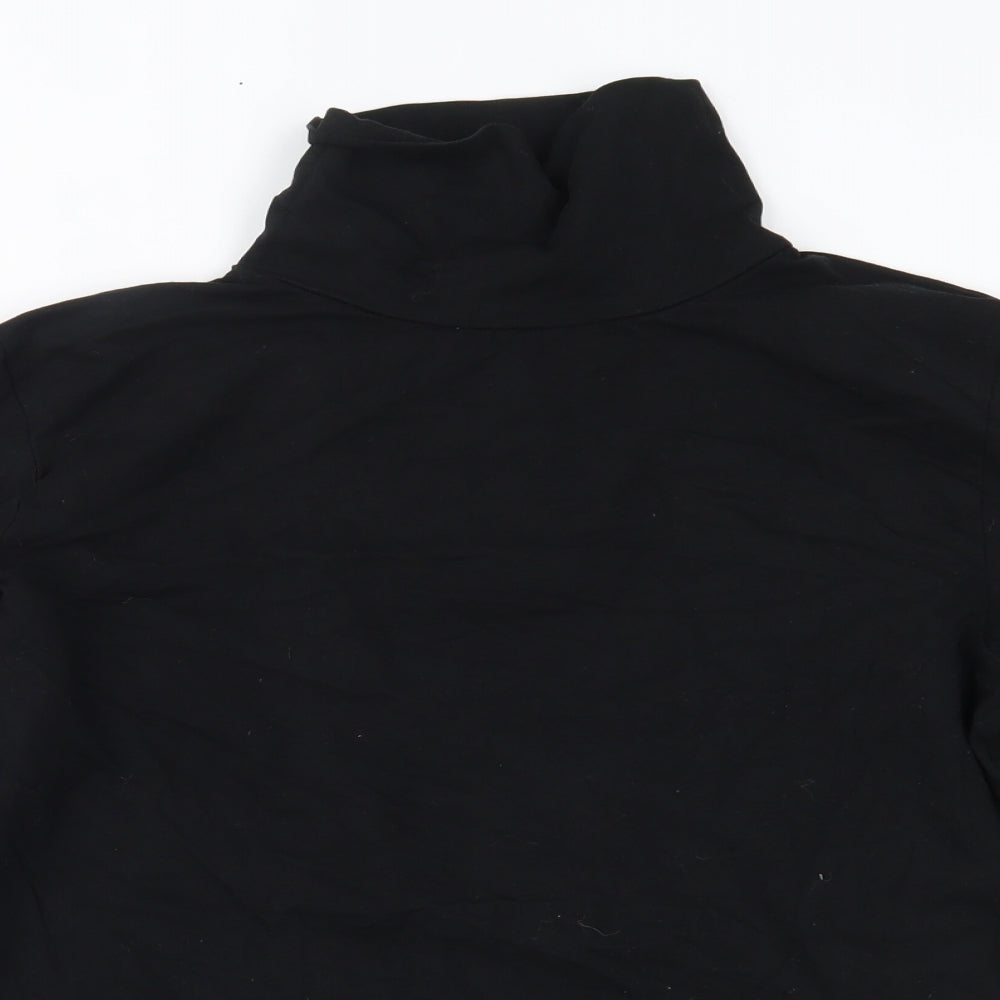 Boohoo Womens Black   Basic Blouse Size 22