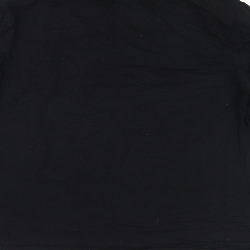Boohoo Womens Black   Basic Blouse Size 22