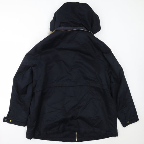 South Womens Blue   Parka Coat Size 22