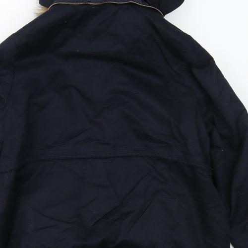 South Womens Blue   Parka Coat Size 22