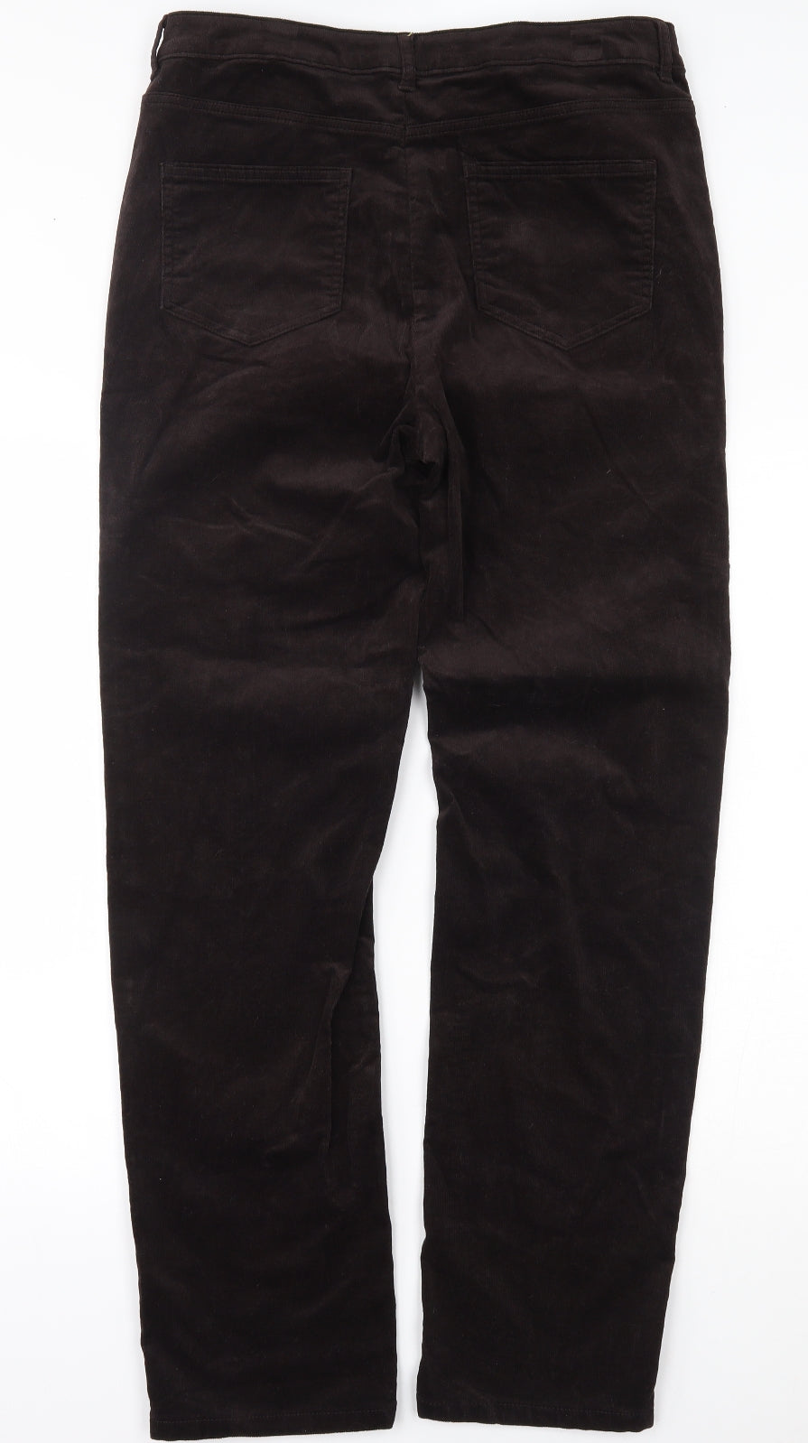 Marks and Spencer Womens Brown   Trousers  Size 14 L29 in