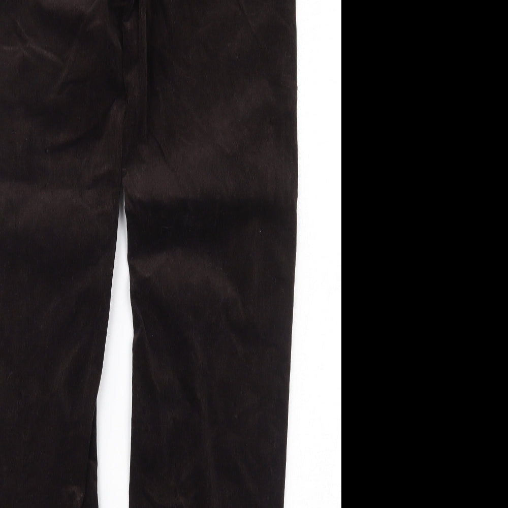 Marks and Spencer Womens Brown   Trousers  Size 14 L29 in
