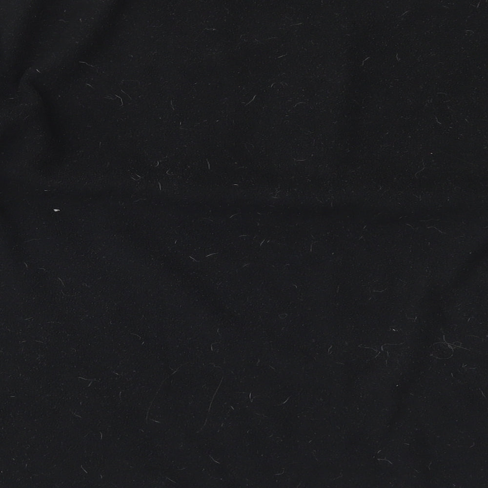 Harvey James Mens Black Solid   Pyjama Top Size L