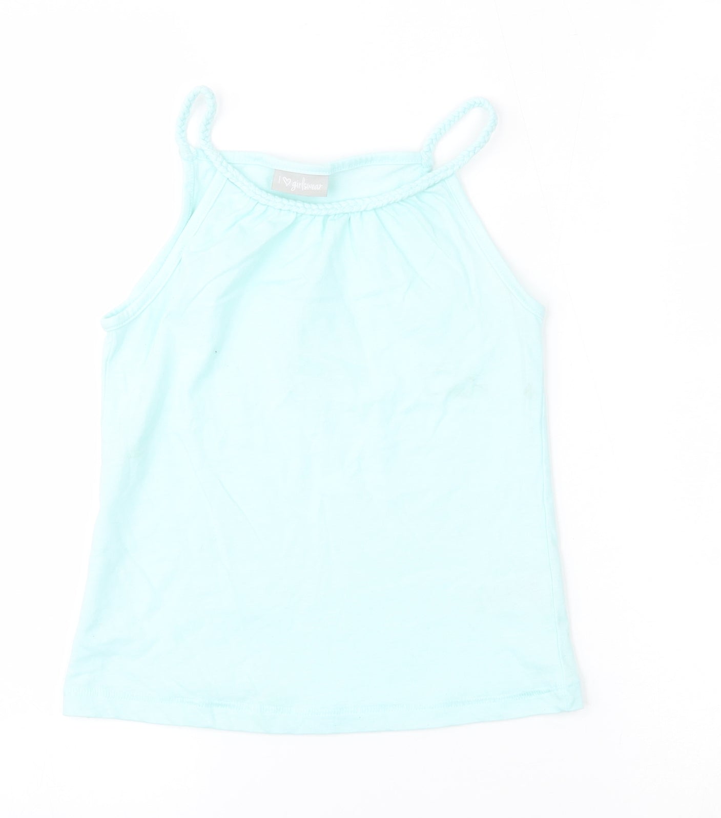 Matalan Girls Blue   Camisole Tank Size 9 Years