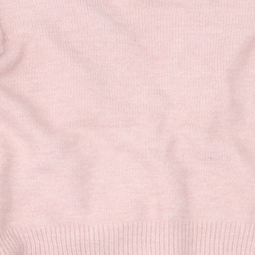 New Look Womens Pink   Cardigan Jumper Size S