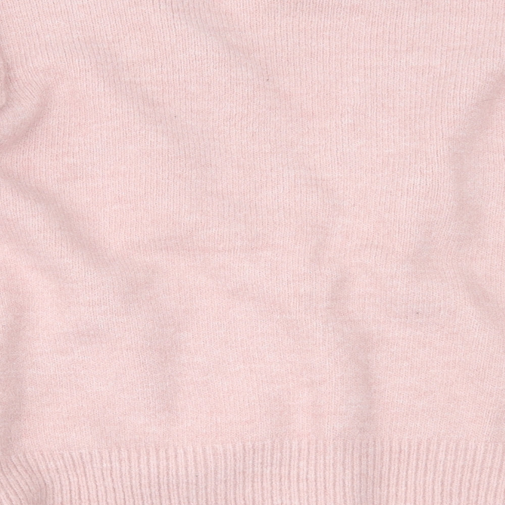 New Look Womens Pink   Cardigan Jumper Size S