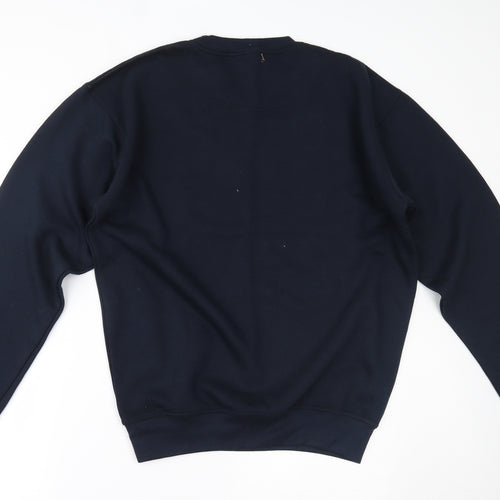 Workwear Mens Blue   Pullover Sweatshirt Size M