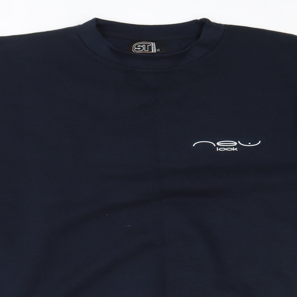 Workwear Mens Blue   Pullover Sweatshirt Size M