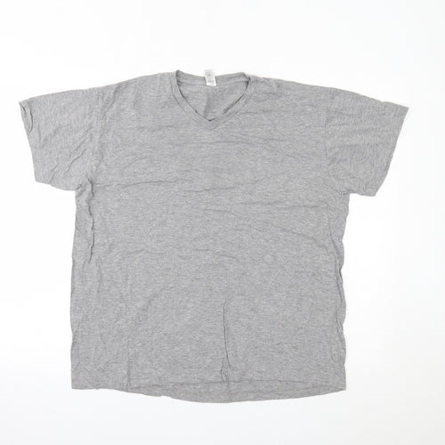SOLS Womens Grey   Basic T-Shirt Size L