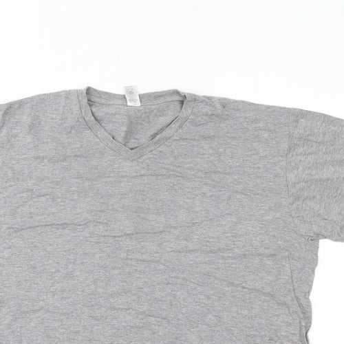 SOLS Womens Grey   Basic T-Shirt Size L