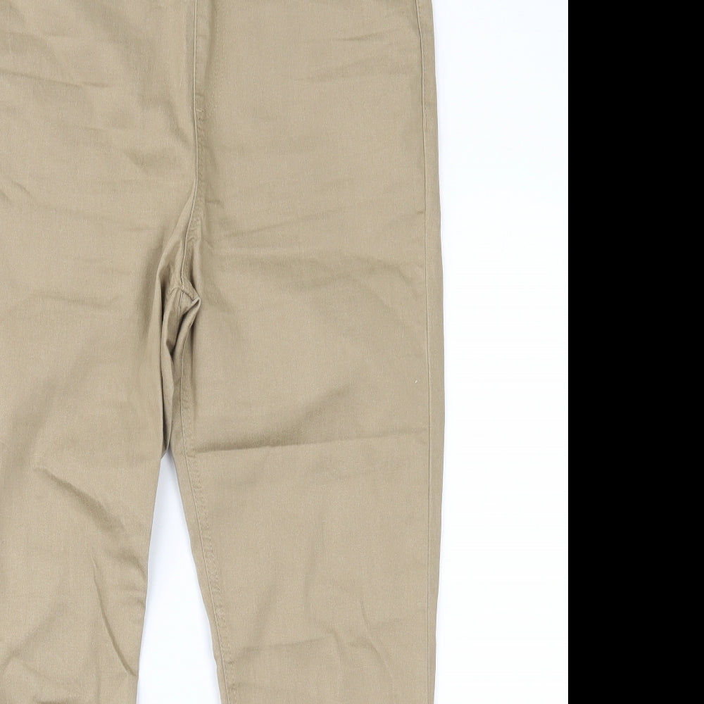 Marks and Spencer Womens Beige   Jegging Jeans Size 14 L28 in