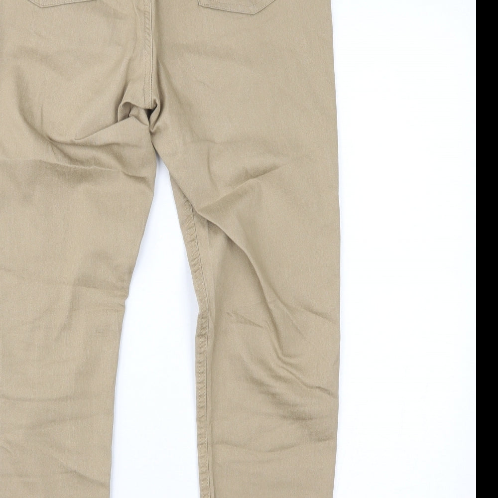 Marks and Spencer Womens Beige   Jegging Jeans Size 14 L28 in