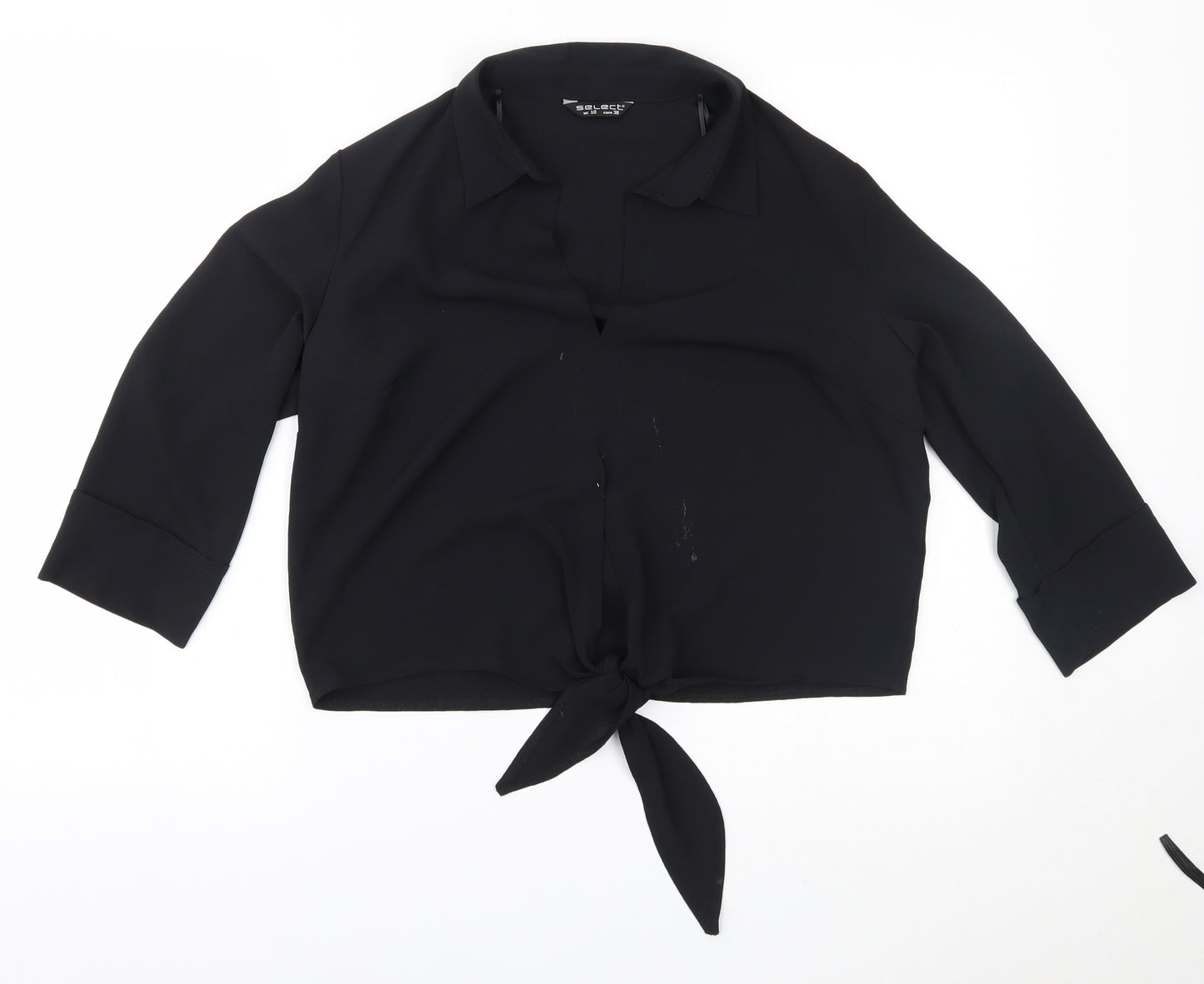 Select Womens Black   Basic Blouse Size 10