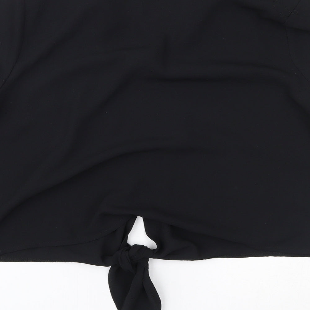 Select Womens Black   Basic Blouse Size 10