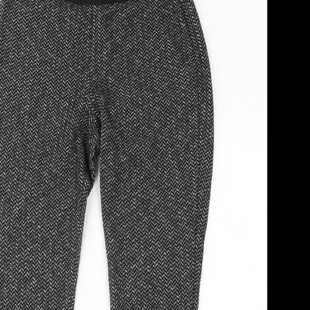 Marks and Spencer Womens Black    Leggings Size 12 L22.5 in