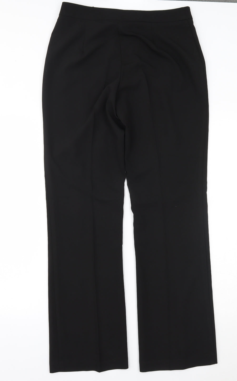 New Look Womens Black   Trousers  Size 12 L31 in