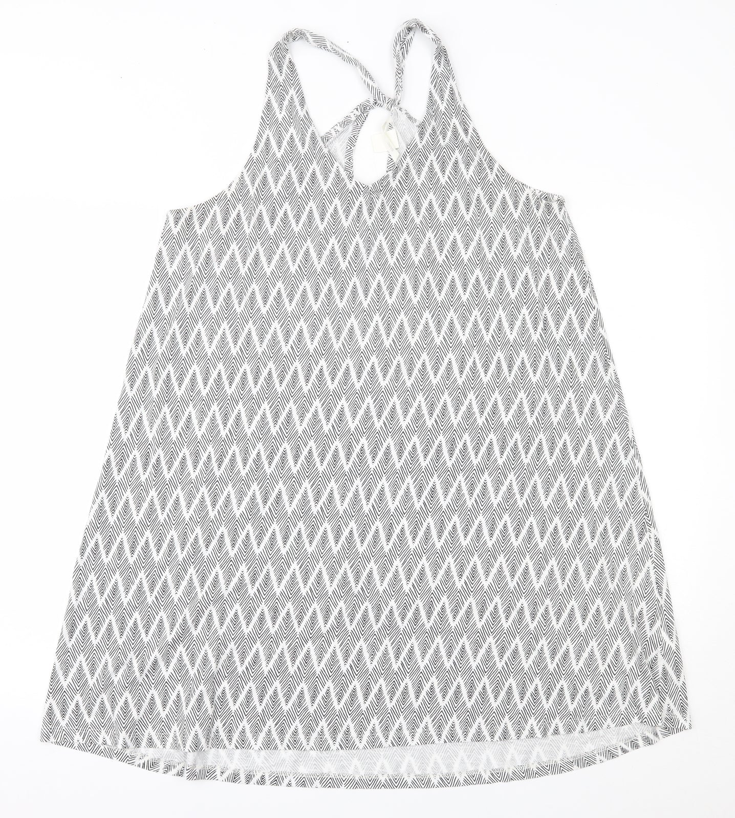 H&M Womens White   A-Line  Size M