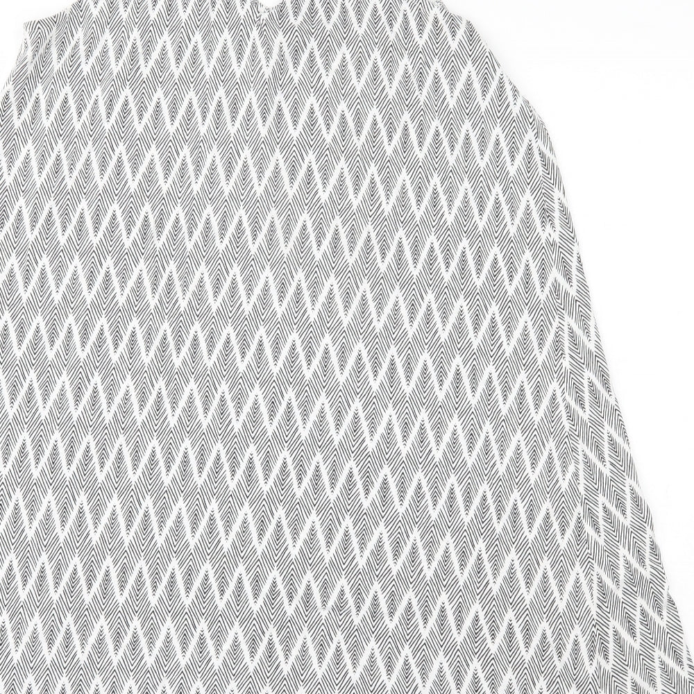 H&M Womens White   A-Line  Size M