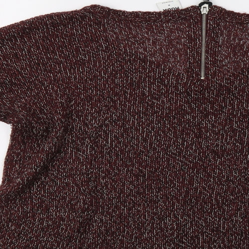 VERO MODA Womens Purple   Pullover Jumper Size M