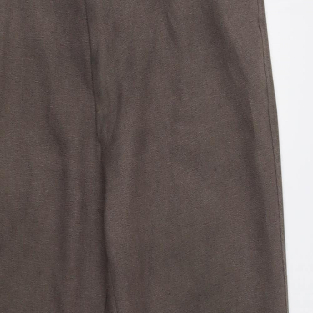 Farah Mens Beige   Dress Pants Trousers Size 38 L29 in