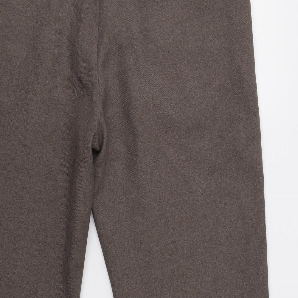 Farah Mens Beige   Dress Pants Trousers Size 38 L29 in