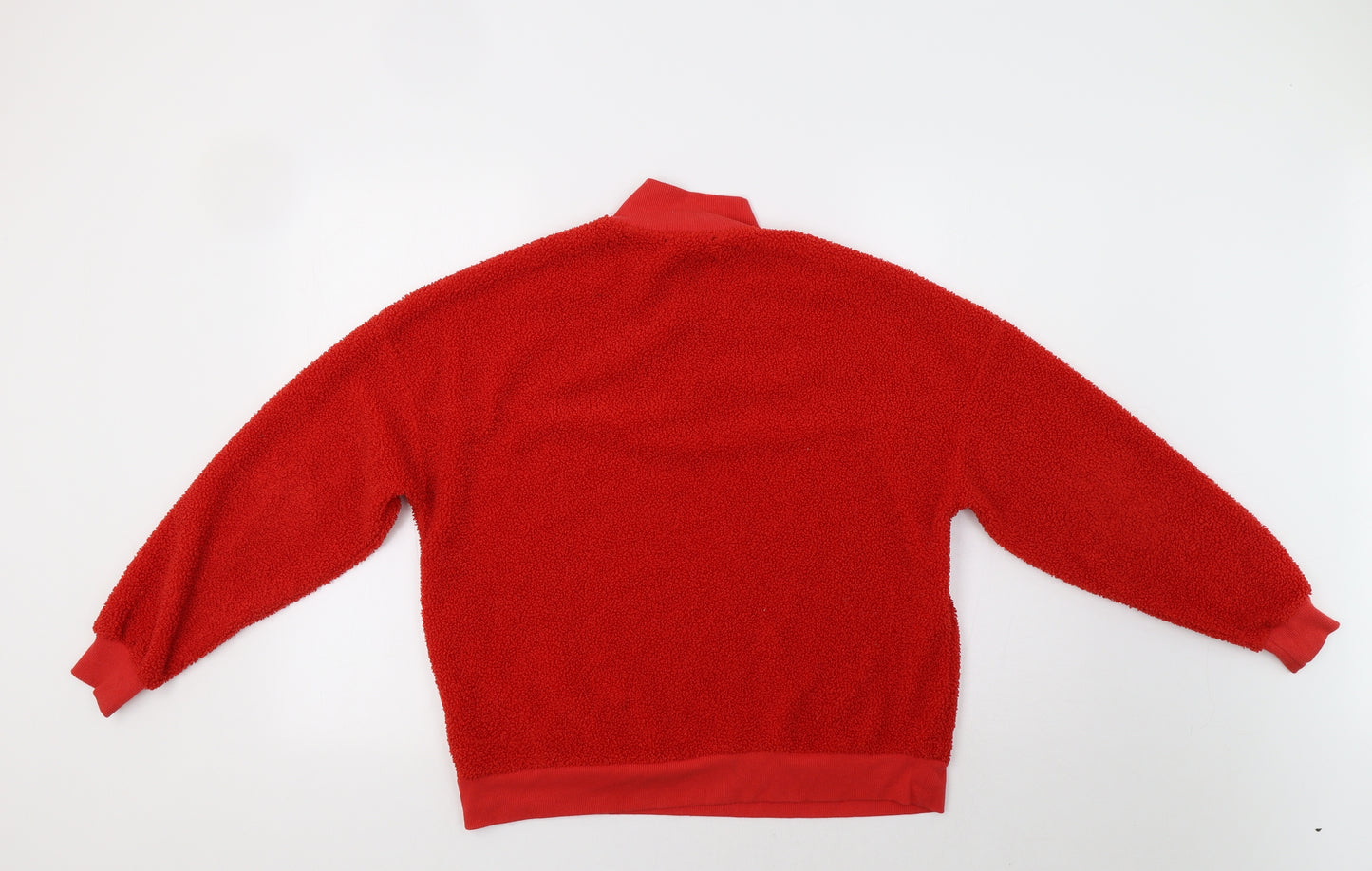 New Look Womens Red   Pullover Sweatshirt Size 10