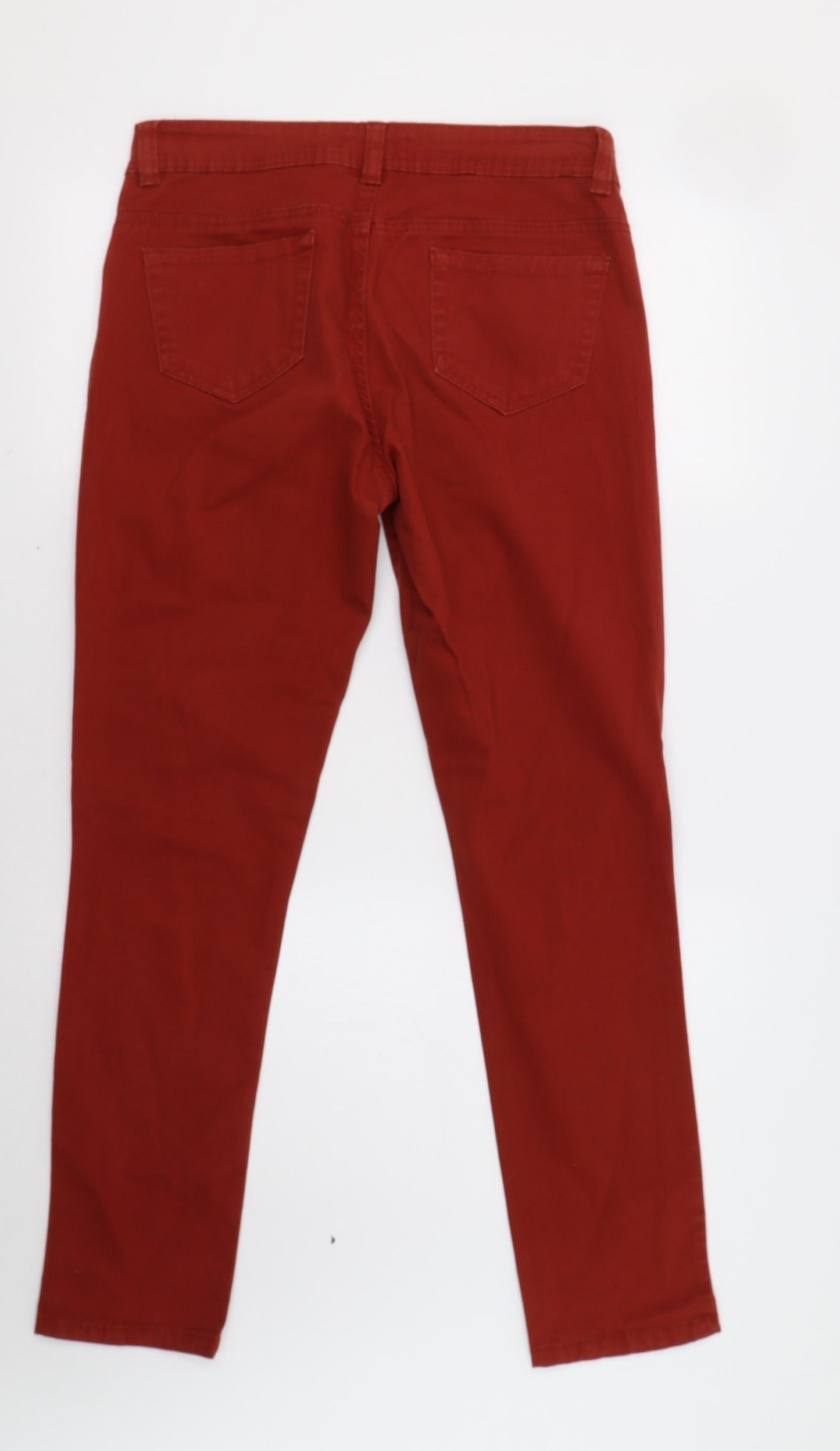 Peacocs Womens Red   Skinny Jeans Size 12 L31 in