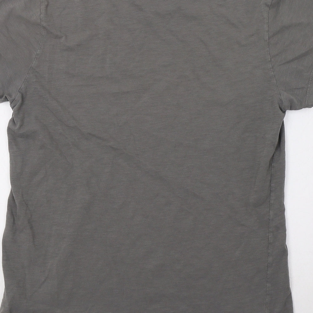 Lucky Brand Womens Grey   Basic T-Shirt Size M  - Mickey Mouse