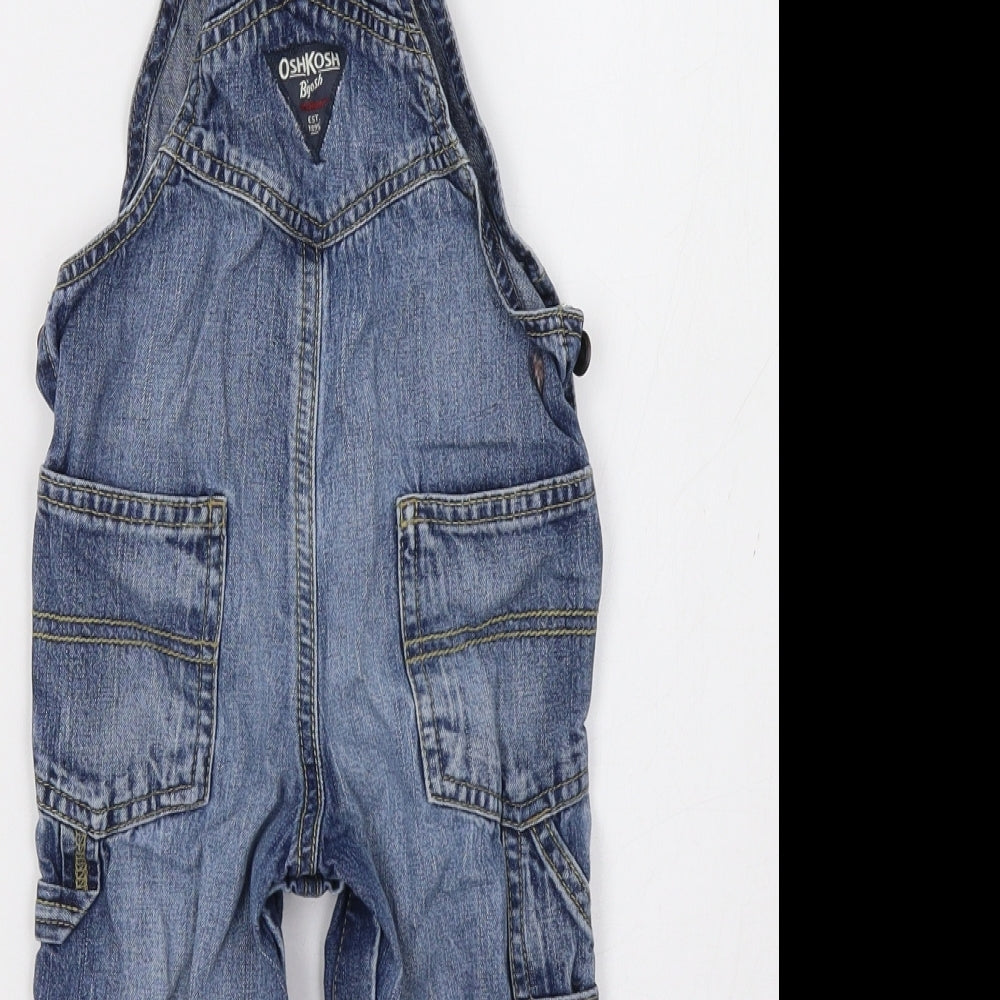 OshKosh Baby Blue   Cargo Jeans Size 12 Months  - Dungarees