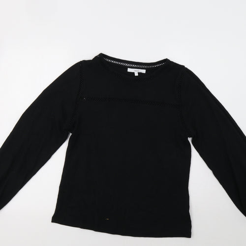 NEXT Womens Black   Henley Jumper Size 12
