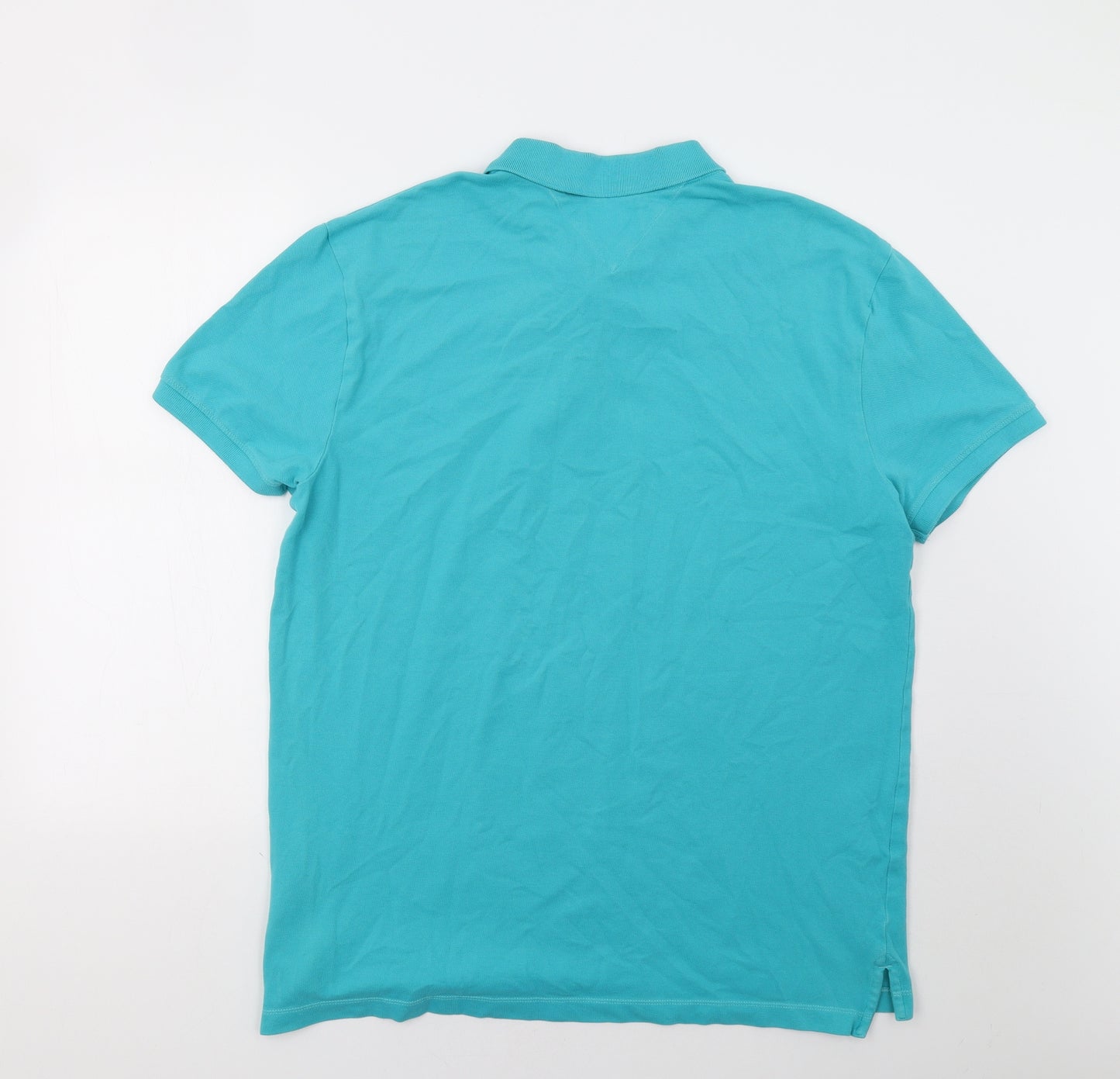 Tommy Jeans Mens Blue    Polo Size 2XL