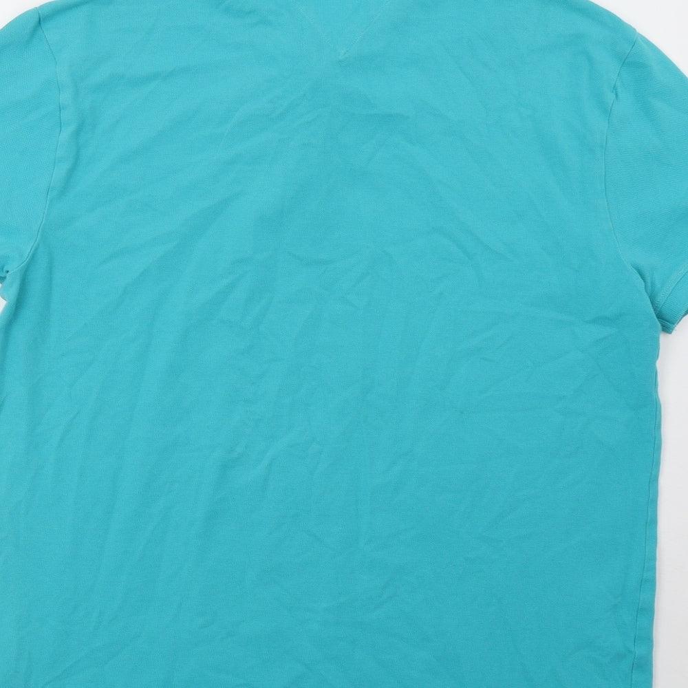 Tommy Jeans Mens Blue    Polo Size 2XL