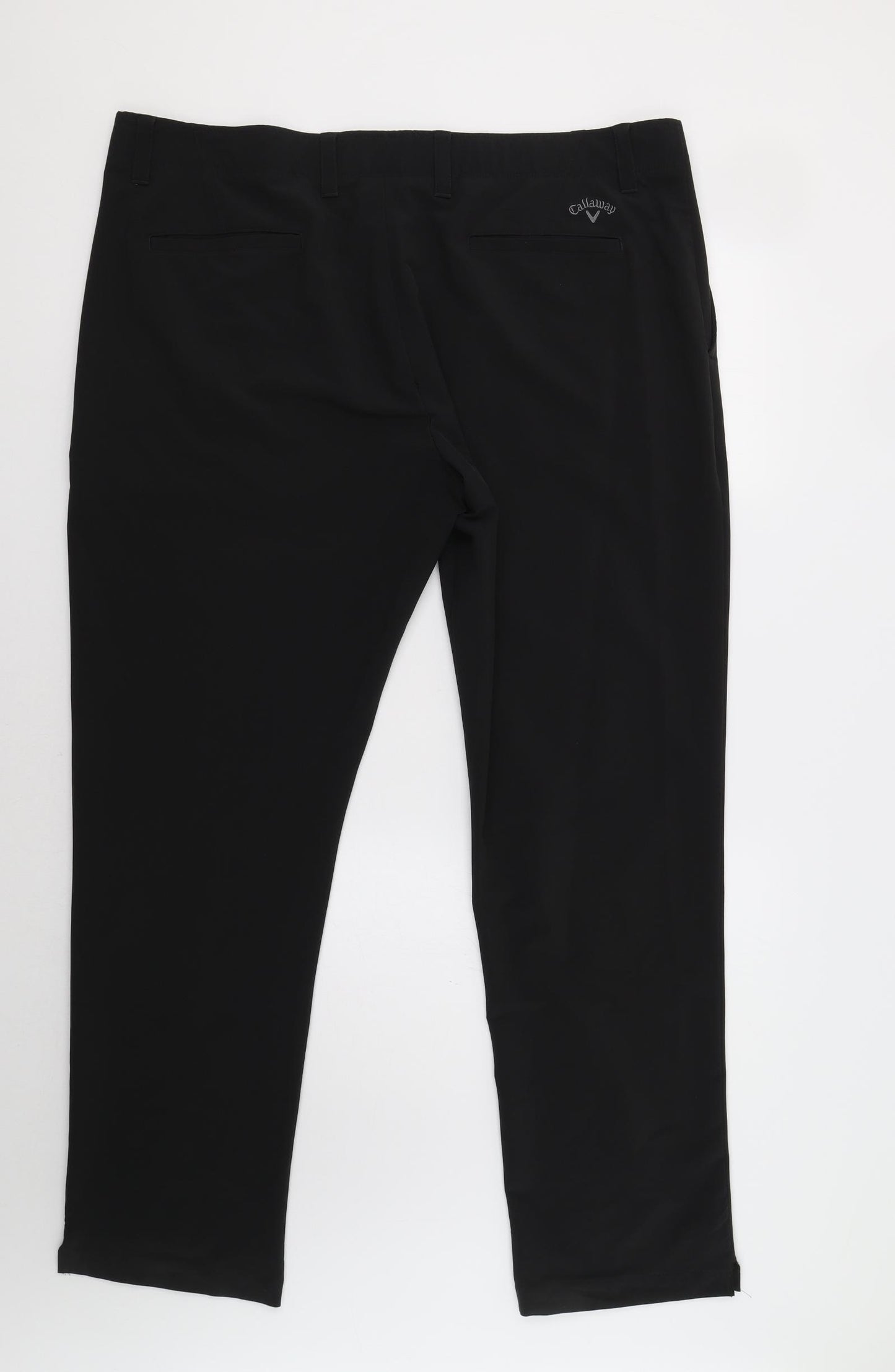 Callaway Mens Black   Trousers  Size 42 L31 in