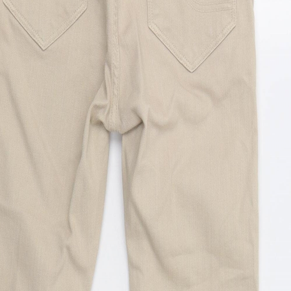 Fat Face Womens Beige   Capri Jeans Size 6 L25 in