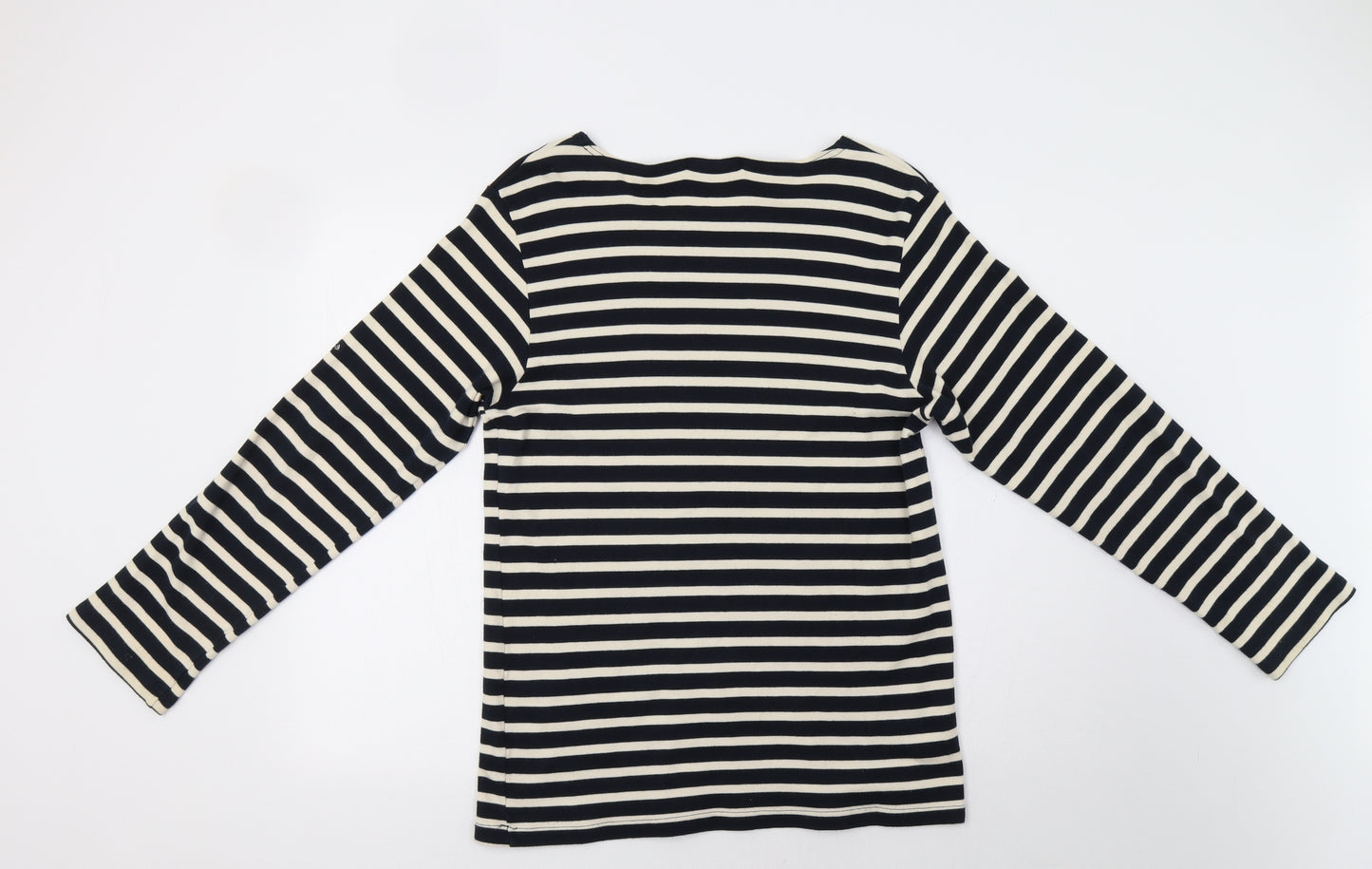 Captain Corsaire Womens Blue Striped  Basic T-Shirt Size M