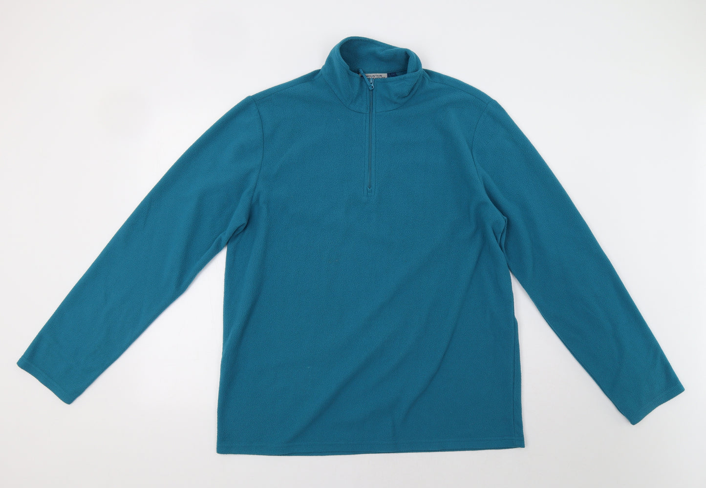 Mountain Warehouse Womens Blue  Fleece Pullover Sweatshirt Size L