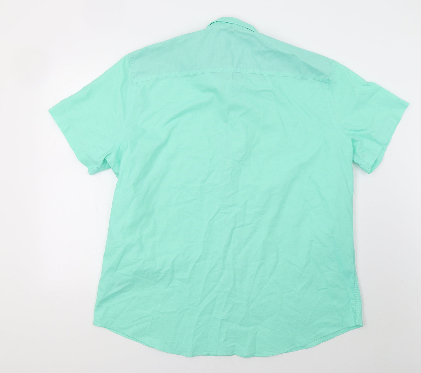 F&F Mens Green    Button-Up Size 2XL